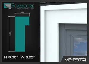 Flat Stock Window Trim | FS074