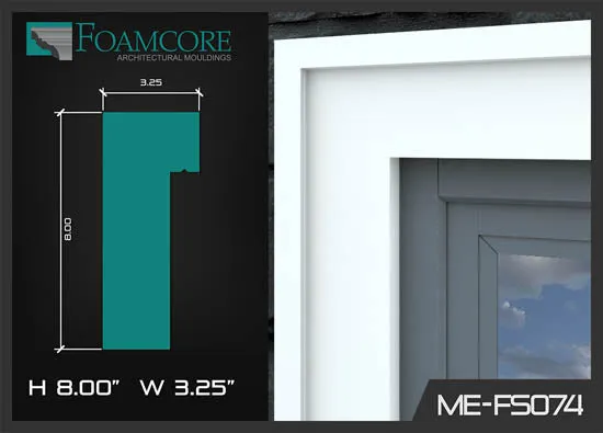 Flat Stock Window Trim | FS074