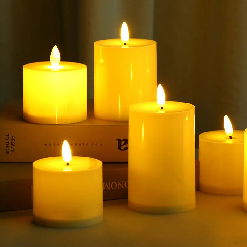 Flat Vent Glossy Candle