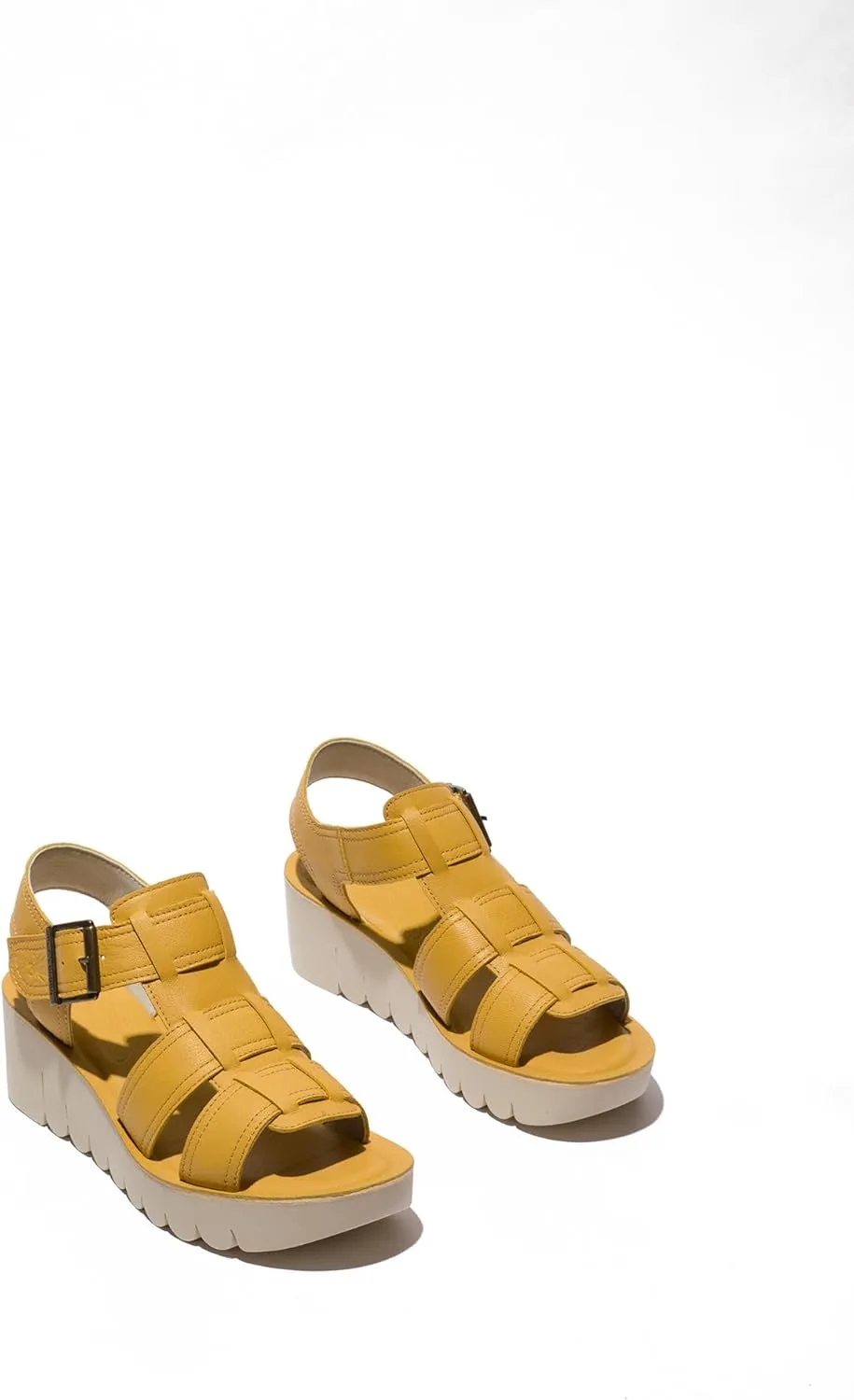 FLY London Women's Yudd236fly Wedge Sandal