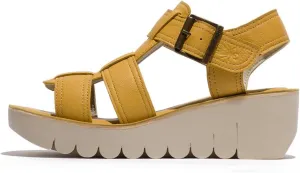 FLY London Women's Yudd236fly Wedge Sandal
