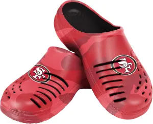 FOCO Men's NFL Team Logo Garden Water Sandals Shoes Slipper Clogs