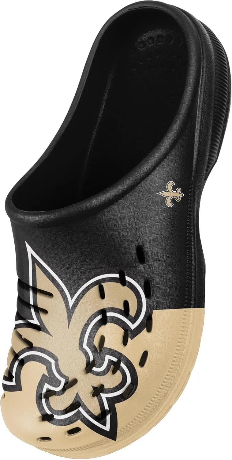 FOCO Men's NFL Team Logo Garden Water Sandals Shoes Slipper Clogs