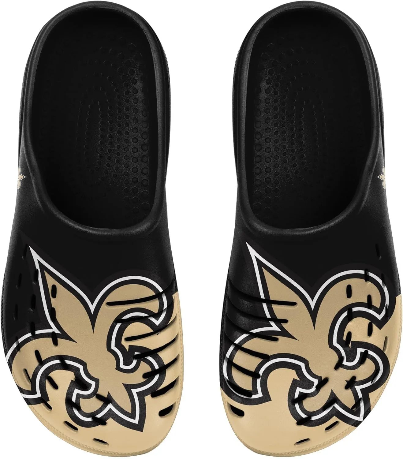 FOCO Men's NFL Team Logo Garden Water Sandals Shoes Slipper Clogs