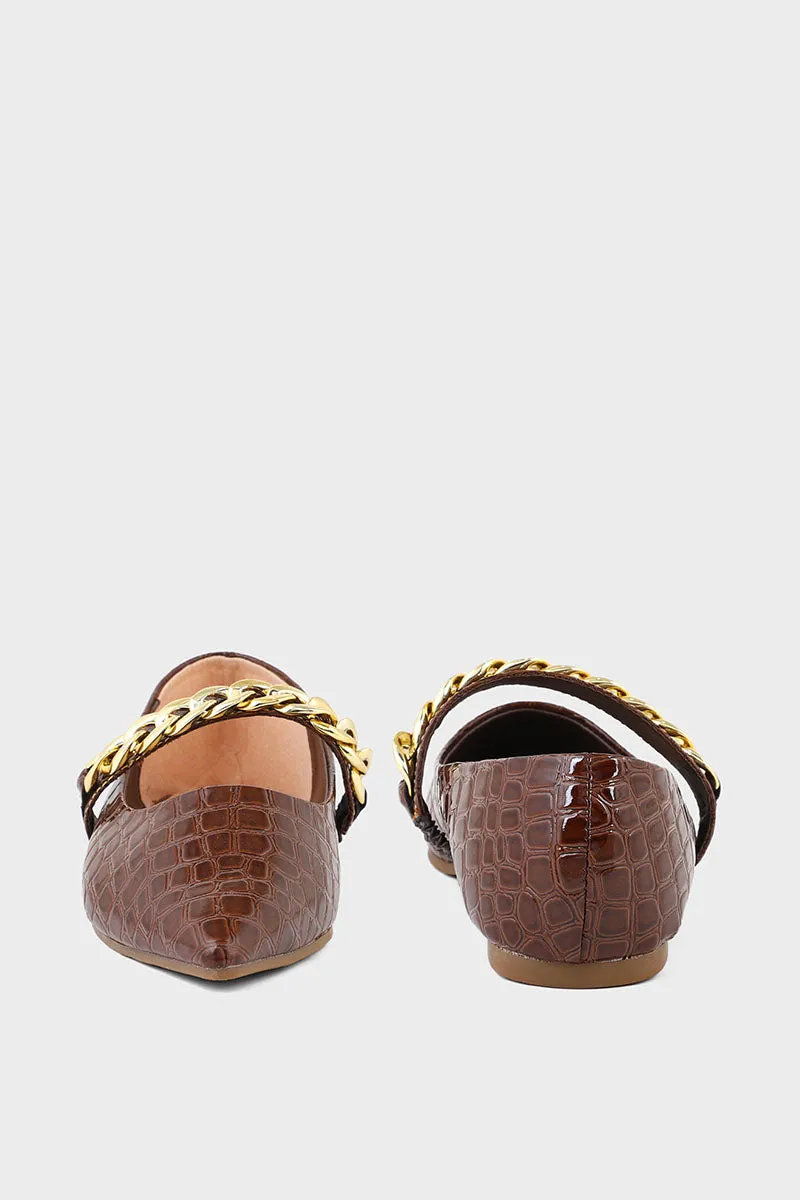 Formal Pumps I41406-Brown
