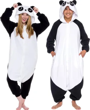 Funziez! Adult Onesie Halloween Costume - Animal and Sea Creature - Plush One Piece Cosplay Suit for Adults, Men and Women