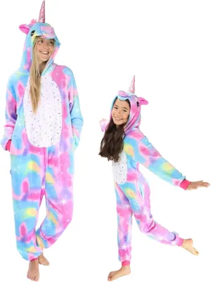 Funziez! Slim Fit Adult Onesie - Animal Halloween Costume - Plush Fruit One Piece Cosplay Suit for Women and Men