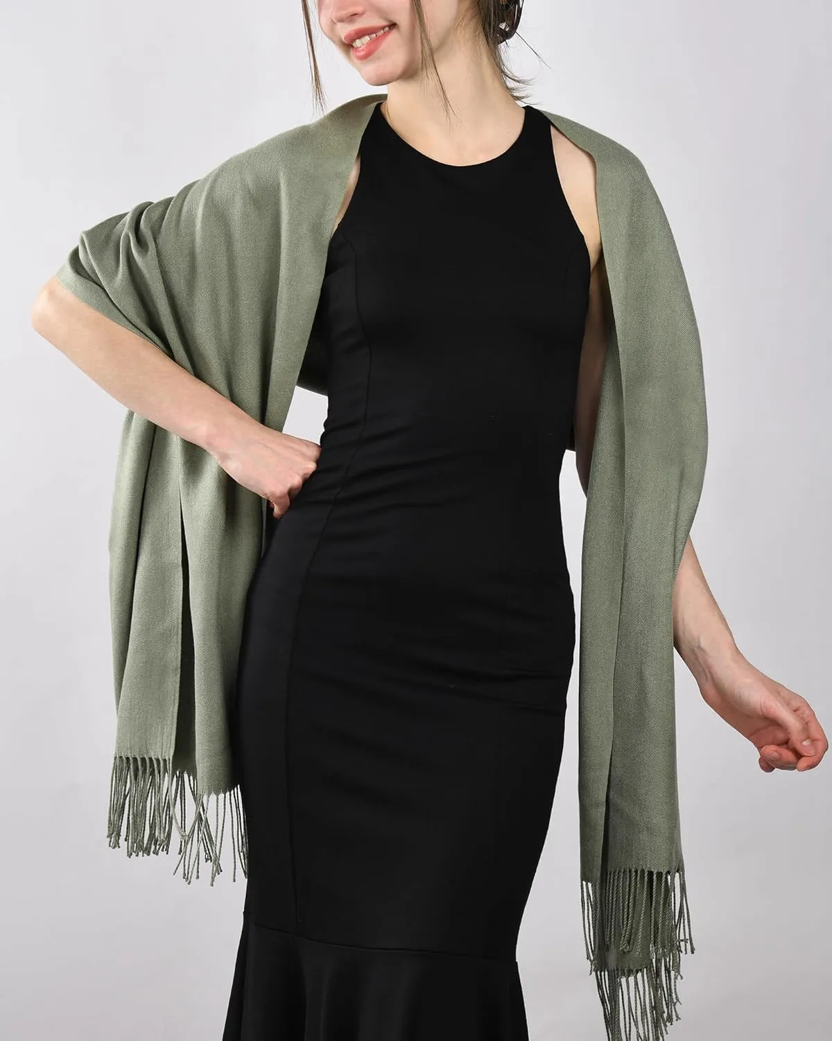 FURTALK Pashmina Shawls and Wraps for Evening Dress Women's Scarf Wedding Bride Bridesmaid Gifts Winter Scarves