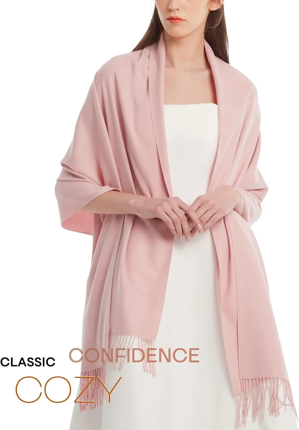 FURTALK Pashmina Shawls and Wraps for Evening Dress Women's Scarf Wedding Bride Bridesmaid Gifts Winter Scarves