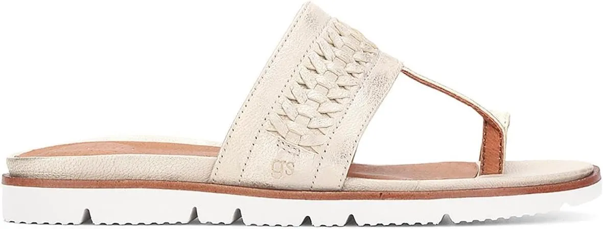 Gentle Souls by Kenneth Cole Women's Lavern Lite Thong Braid Sandal