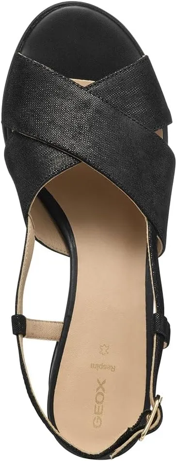 Geox Women's Slingback Heeled Sandal