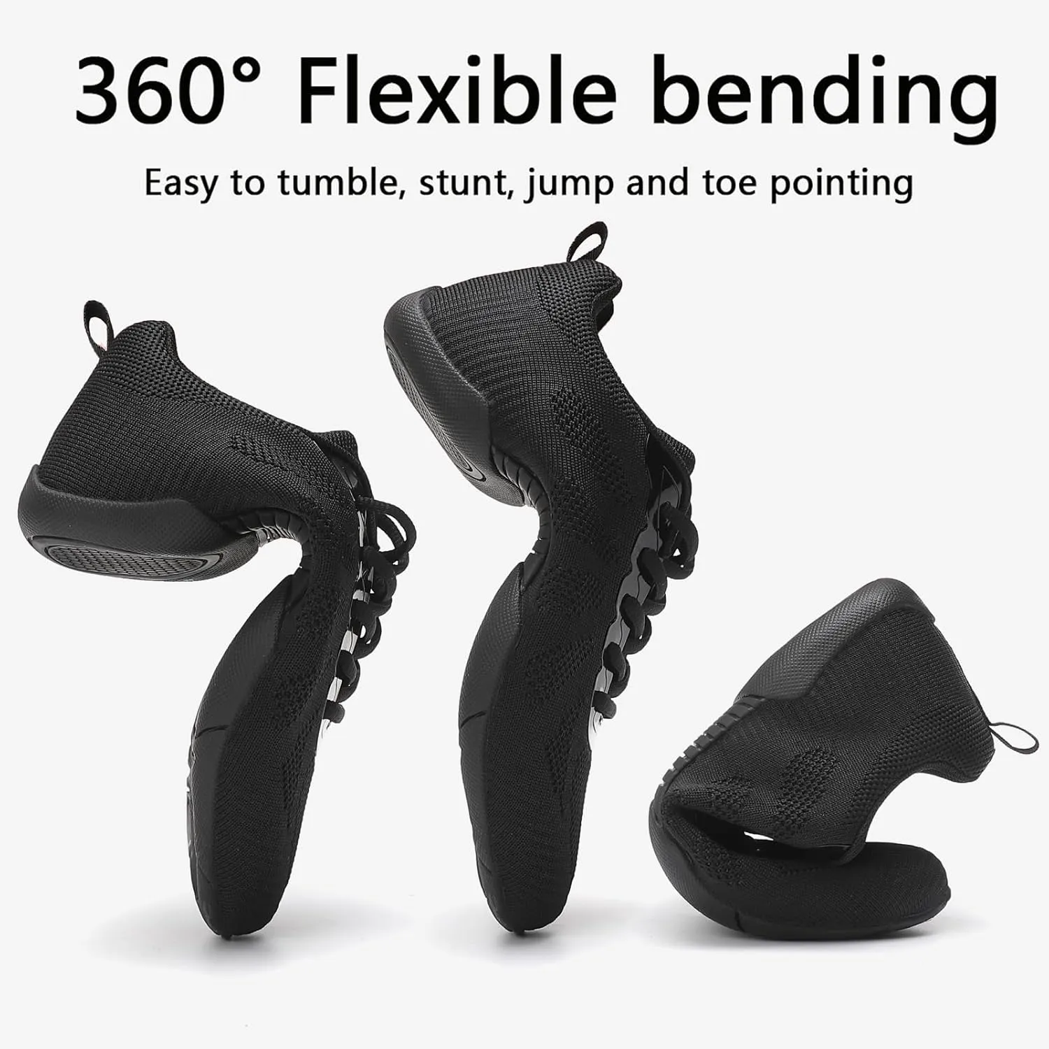Girls' Cheerleading Shoes Breathable Lightweight Comfortable Dance Cheerleader Sneakers Non-Slip for Dance, Training, Tennis and Youth Sport