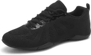 Girls' Cheerleading Shoes Breathable Lightweight Comfortable Dance Cheerleader Sneakers Non-Slip for Dance, Training, Tennis and Youth Sport