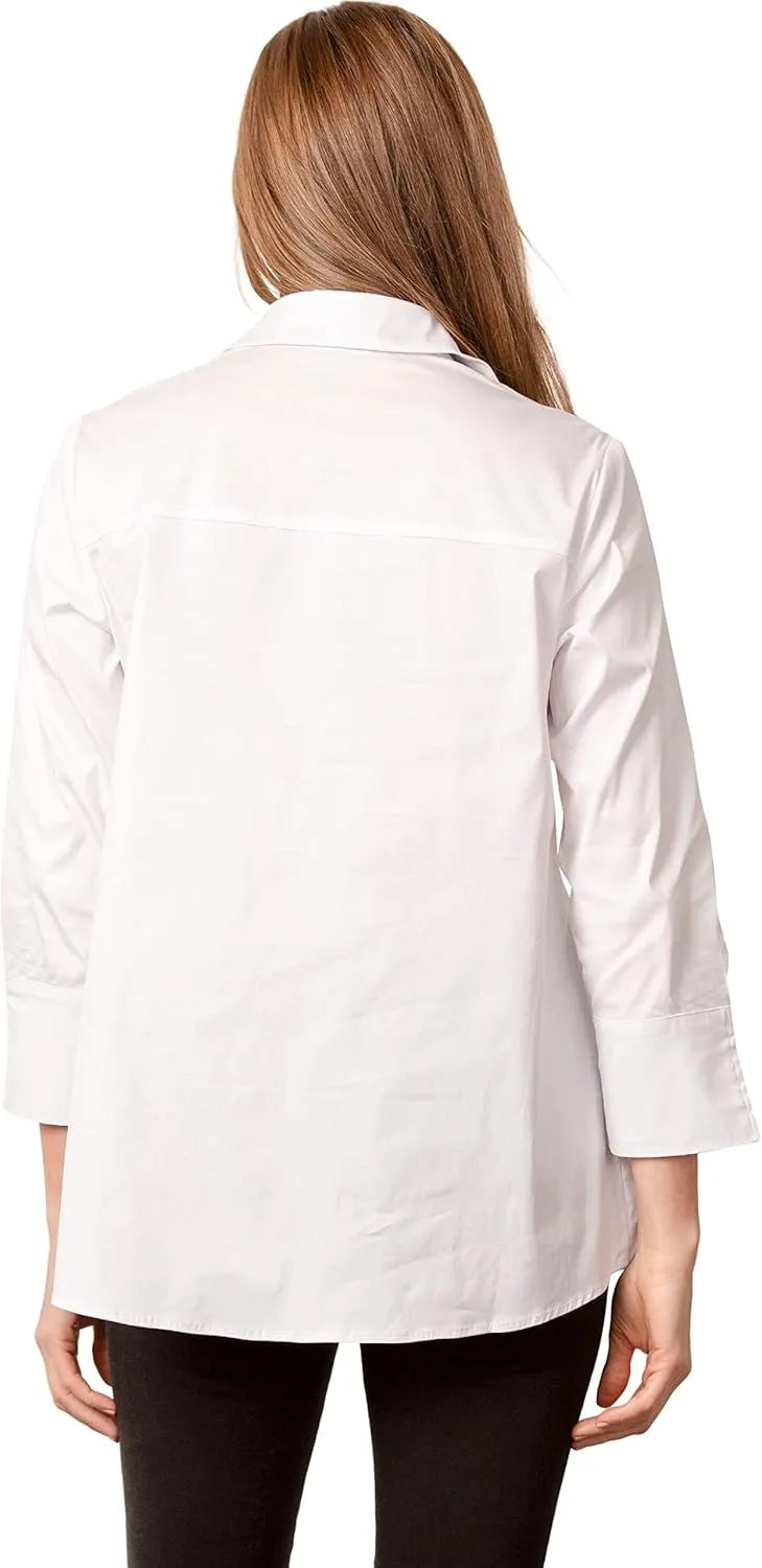 Habitat Clothes Perfect White Hidden Placket Shirt