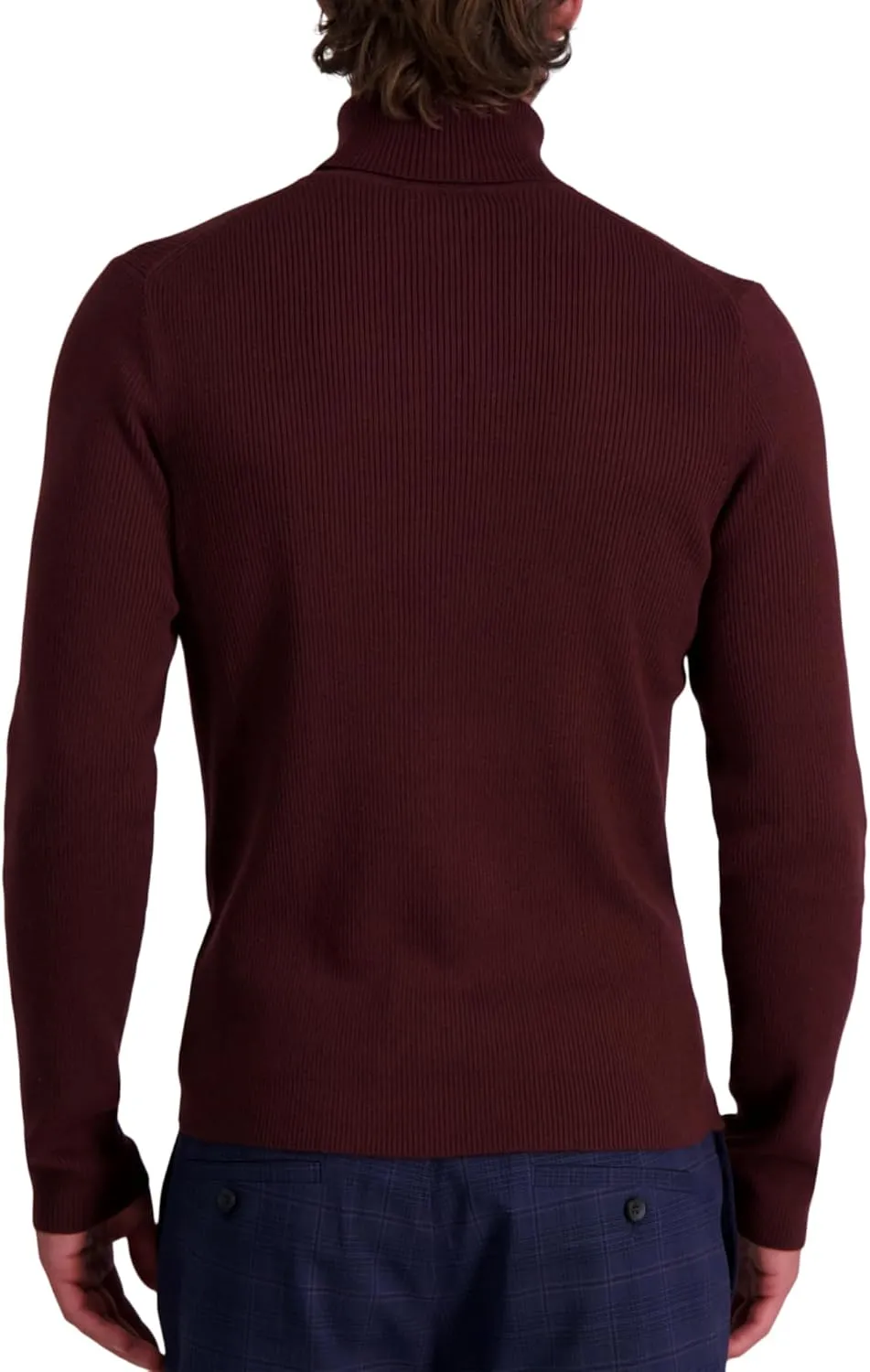 Haggar Mens Long Sleeve Turtleneck Sweater