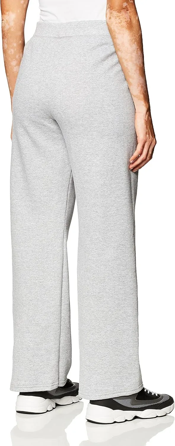 Hanes Women's Sweatpants, EcoSmart Fleece Open Bottom Sweatpants for Women, Regular & Petite Sizes