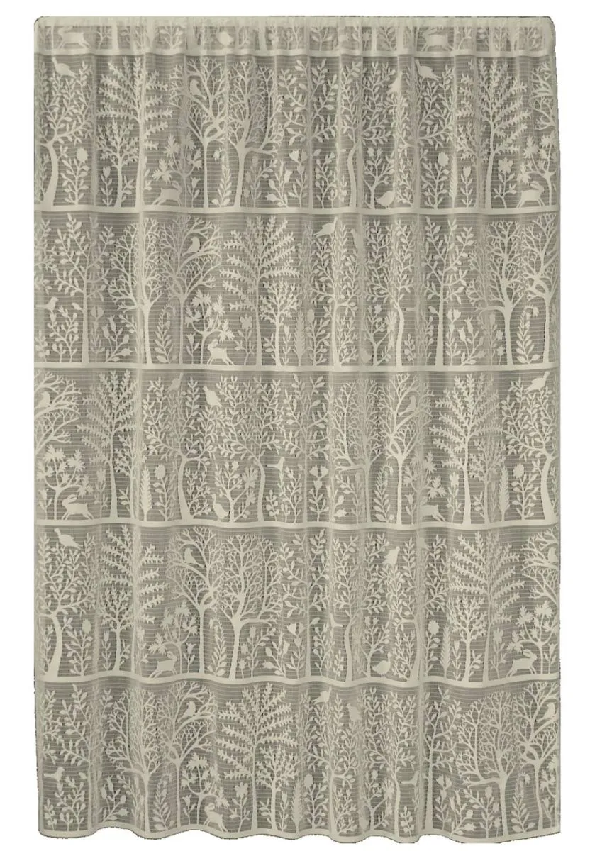 Heritage Lace 60 x 96 in. Rabbit Hollow Panel, Cafe
