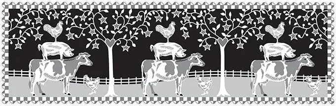 Heritage Lace Farmhouse Table Runner, Off White