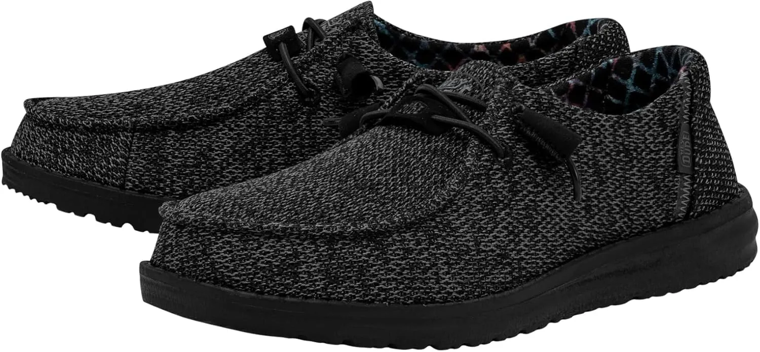 Hey Dude Wendy Sox Micro - Total Black
