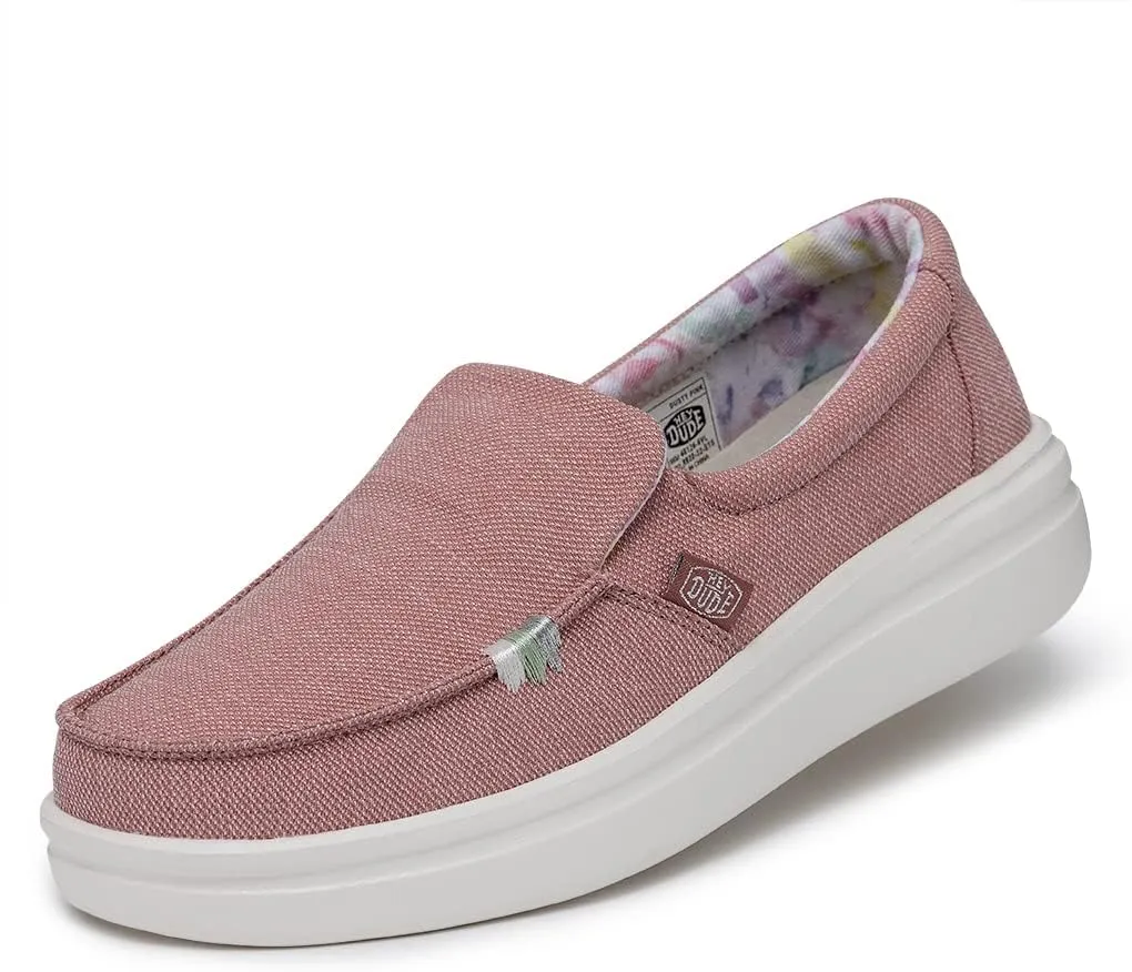 Hey Dude Women's Misty Rise | Women's Shoes | Women's Slip On Shoes | Comfortable & Light-Weight Multi Colors and Sizes