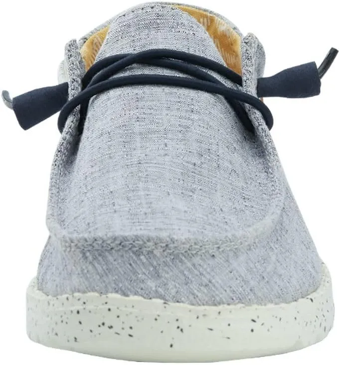 Hey Dude Women's Wendy Chambray Lace-Up Loafer
