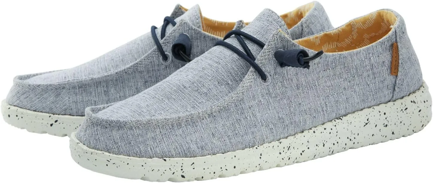 Hey Dude Women's Wendy Chambray Lace-Up Loafer
