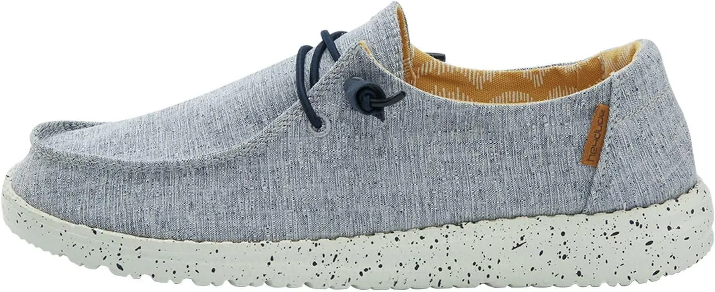 Hey Dude Women's Wendy Chambray Lace-Up Loafer