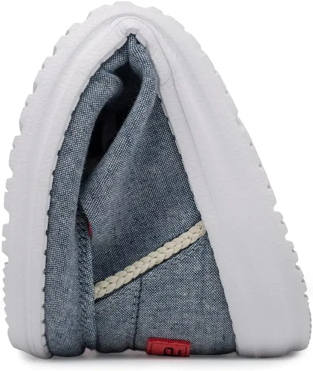 Hey Dude Women's Wendy Chambray Lace-Up Loafer
