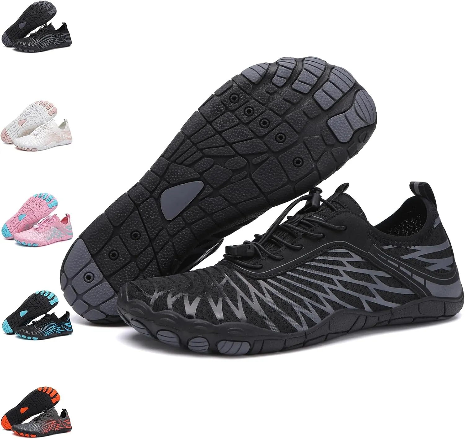 Hike Barefoot Shoes Womens Footwear,2025 New Barefoot Shoes for Women Mens,Healthy & Non-Slip Barefoot Vitality Shoe Women's Athletic Footwear,Wide Toe Box Water Shoe Swimming Hiking Walking