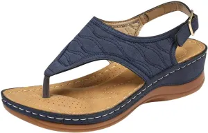 House Shoes with Arch Support for Women Womens Orthopedic Sandals 9 Black Strappy Sandals Wedge Heel Sandals Plantar Fasciitis Dress Shoes Women Sandals for Older Women Comfortable