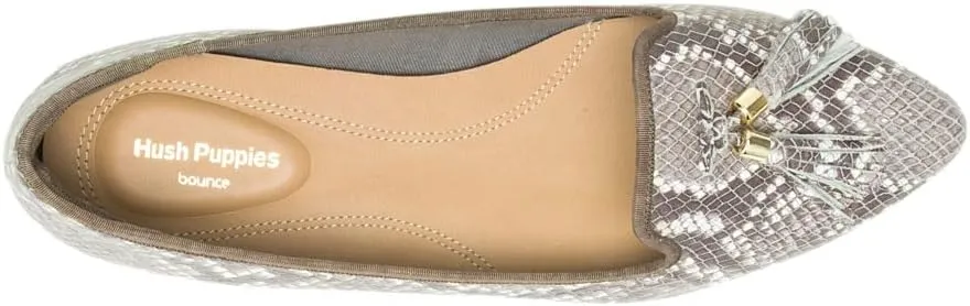 Hush Puppies Women's Sadie Tassel Slipon Loafer Flat