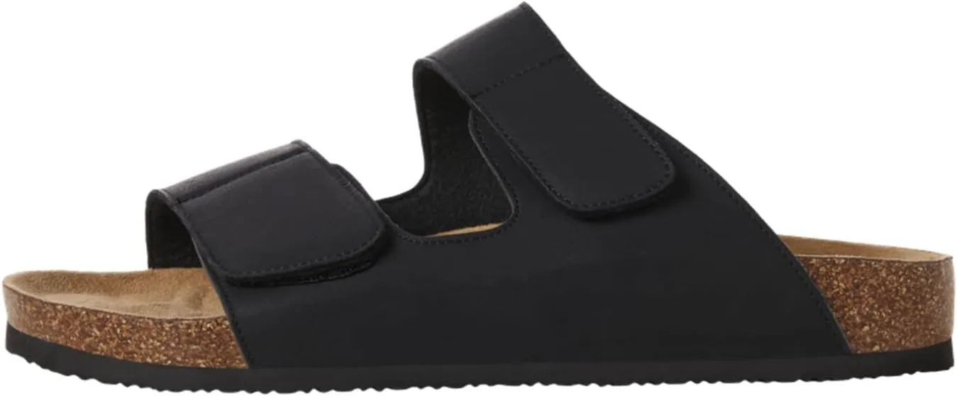 JACK & JONES Men's Smart Casual Jfwcentral Strap Sandal, Charcoal, 8