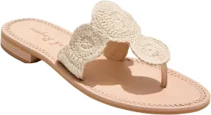 Jack Rogers Women's Jacks Crochet Sandals Flat