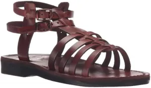 Jerusalem Sandals Leah - Leather Gladiator Sandal - Womens Sandals