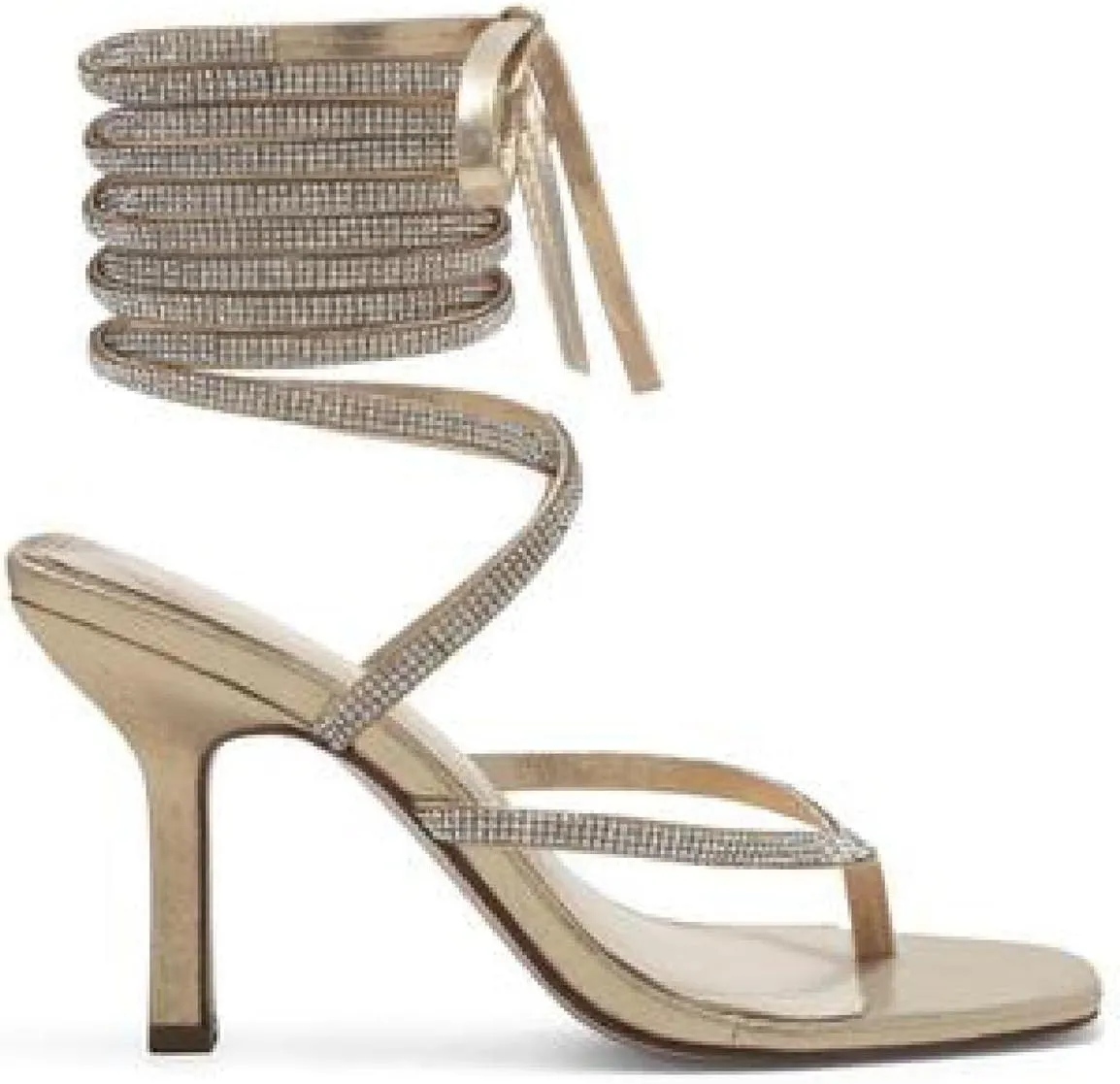 Jessica Simpson Women's Kelsa Wrap Around Heeled Sandal