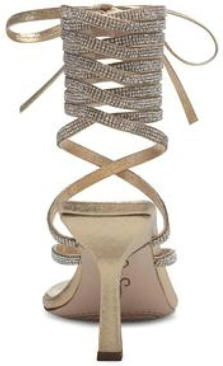 Jessica Simpson Women's Kelsa Wrap Around Heeled Sandal