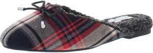 Jessica Simpson Womens TRACEE2 Faux Fur Pointed Toe Mules