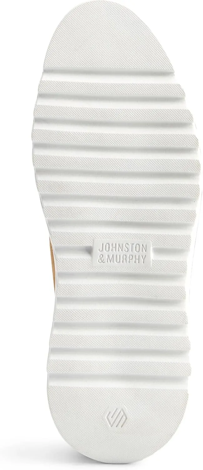 Johnston & Murphy Men’s Braydon Knit Saddle Shoes, Casual Dress Shoes for Men, Versatile Modern Men’s Shoe