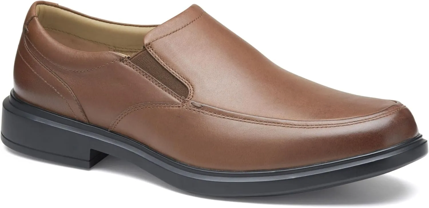 Johnston & Murphy Stanton 2.0 Moc Venetian Men’s Shoes – Leather Loafers for Men, Slip On Shoes for Men, Men’s Casual Loafers