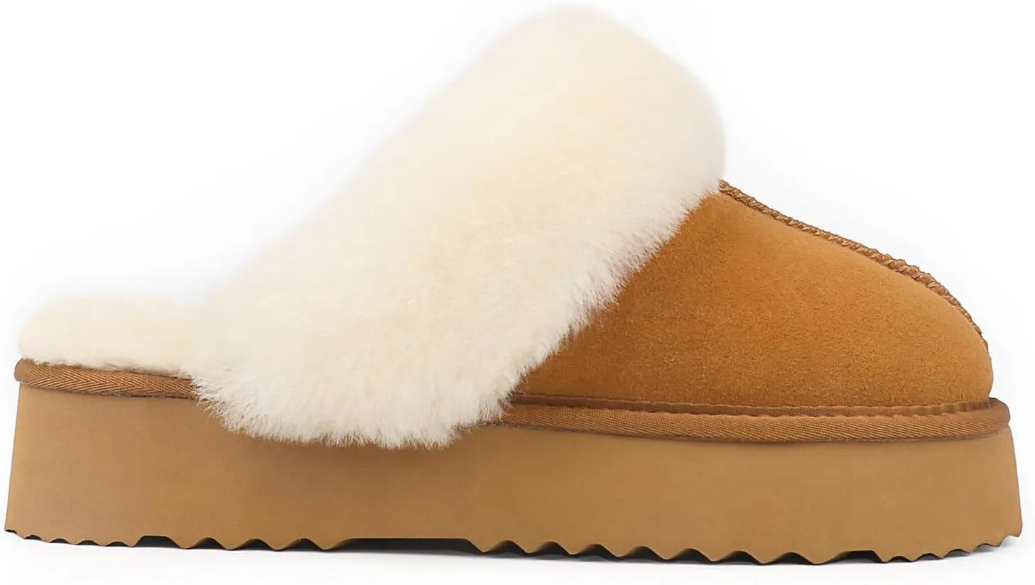 JOY IN LOVE Fuzzy Slippers for Women Memory Foam Flat Outdoor Indoor Faux Fur Cozy Slippers