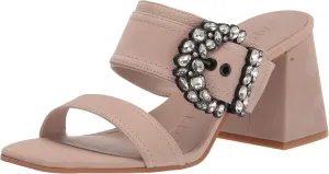 KARL LAGERFELD womens Sylvie Ornamented Dress Sandal