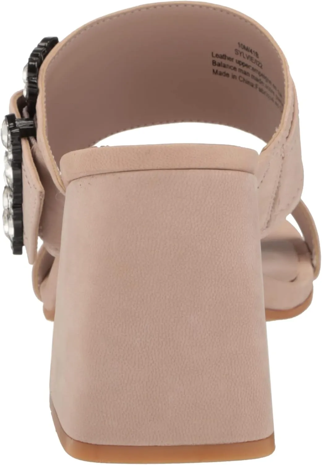 KARL LAGERFELD womens Sylvie Ornamented Dress Sandal