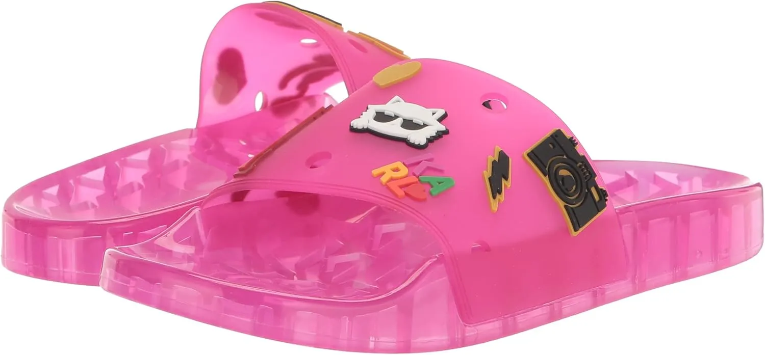 KARL LAGERFELD Women's Thea Pool Slide