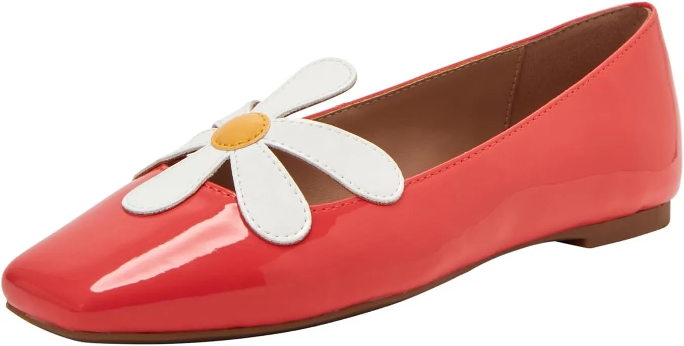 Katy Perry Women's Evie Daisy Flat Ballet