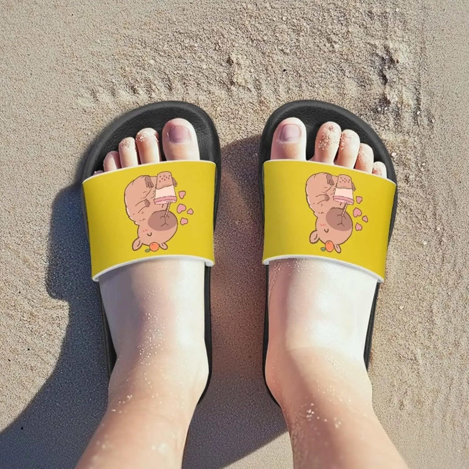 Kids Slide Sandals Footbed Sandal Comfort Toddler Slip On Summer Slippers for Beach Pool Little Big Kid