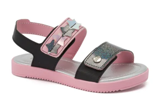 Klin Girl Sandal Pink/Black