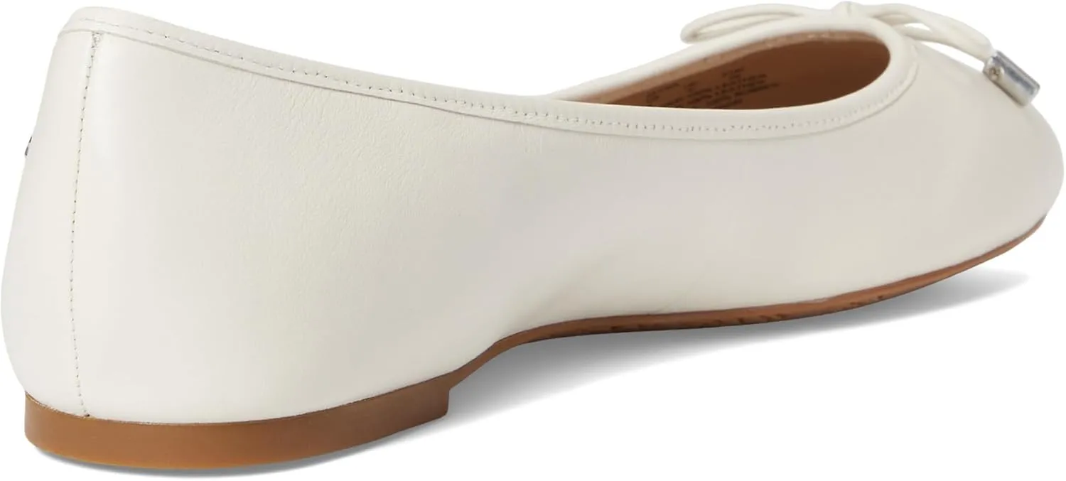 Lauren Ralph Lauren Women's Jayna Nappa Leather Flat Ballet