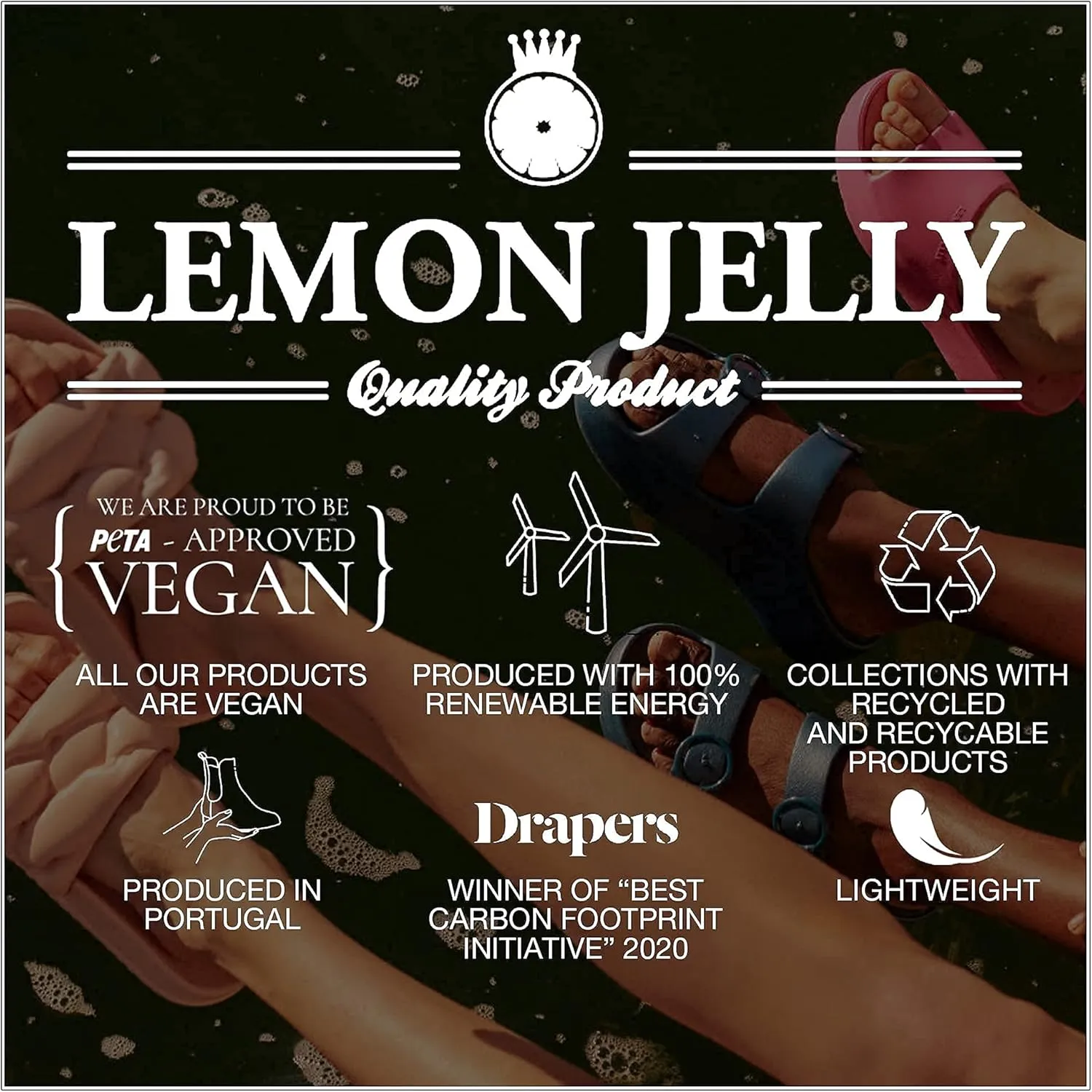 Lemon Jelly Clogs for Women - Water-Friendly Comfortable Clog Shoes - Super Lightweight Garden Clogs for Women - Versatile Casual or Work Shoe for Ladies - Slip-On Clogs, Great Nursing Shoe