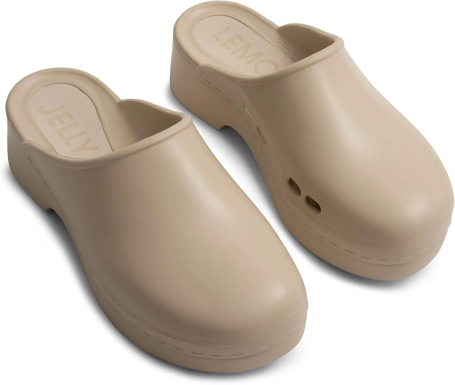 Lemon Jelly Clogs for Women - Water-Friendly Comfortable Clog Shoes - Super Lightweight Garden Clogs for Women - Versatile Casual or Work Shoe for Ladies - Slip-On Clogs, Great Nursing Shoe