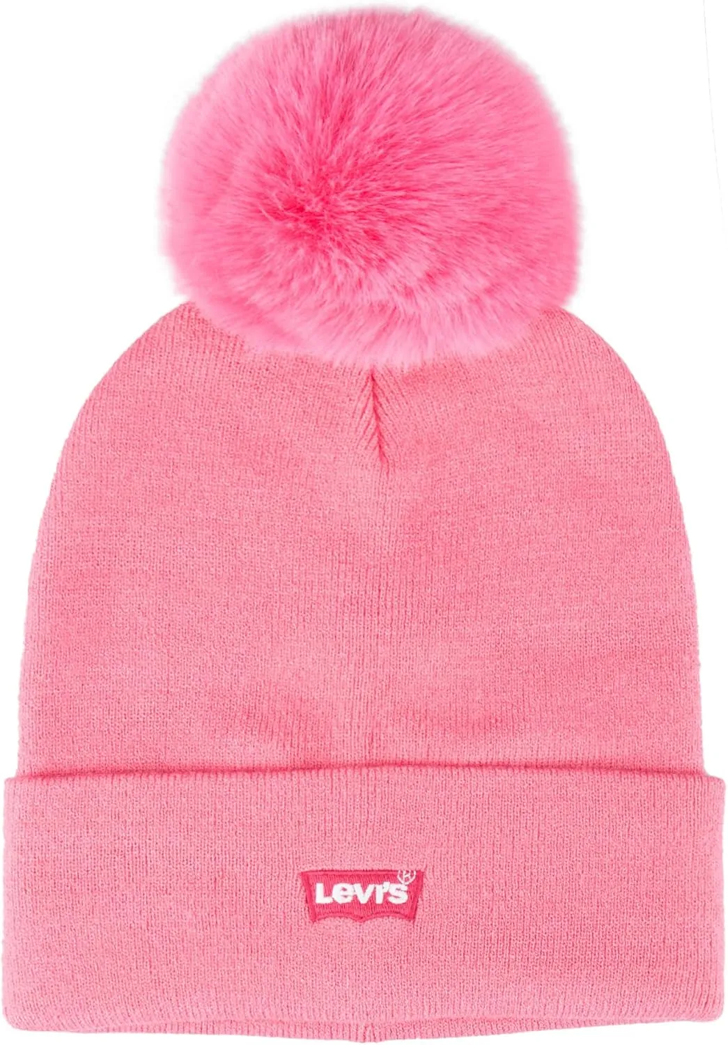Levi's Women's Cuffed Beanie with Pom